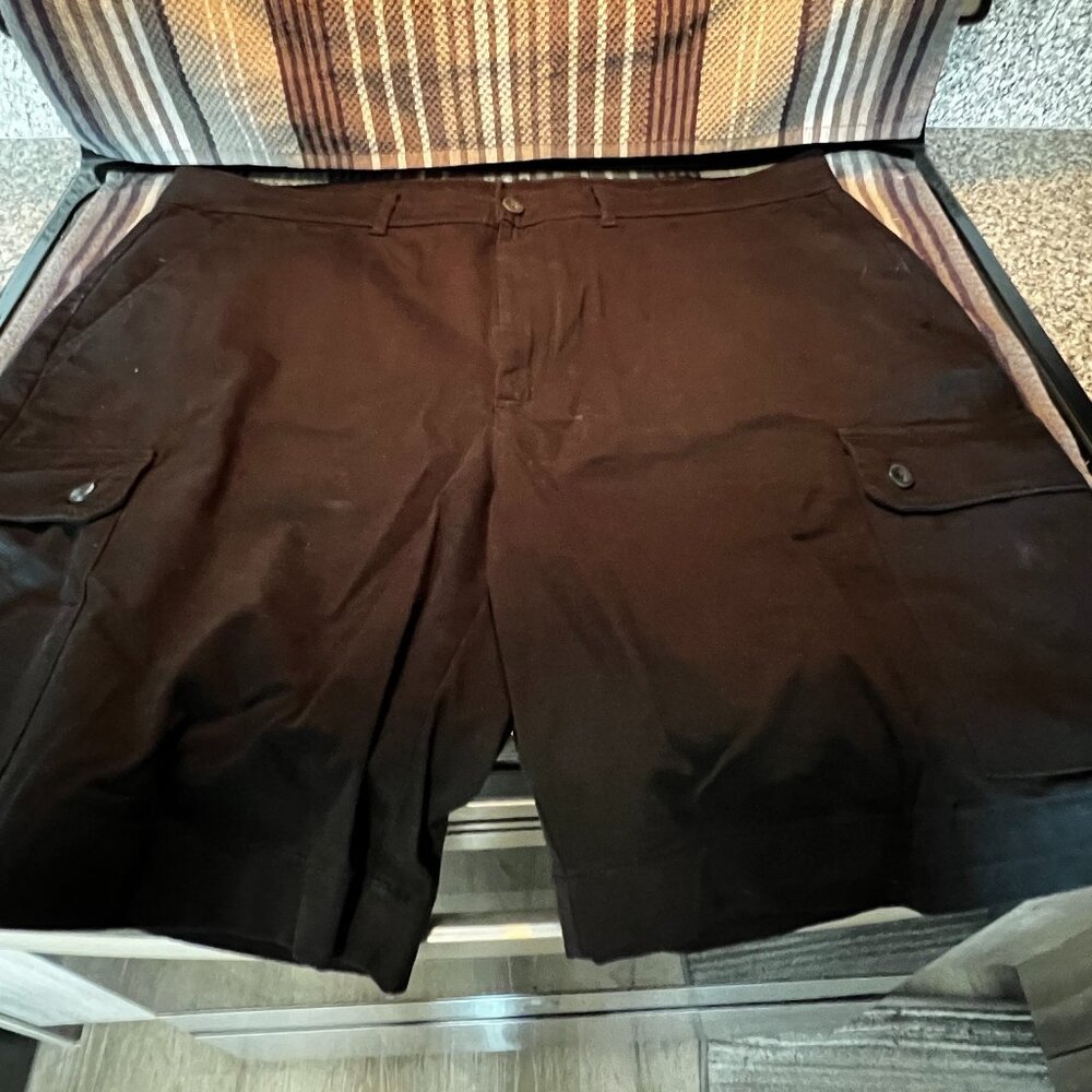 St. Johns Bay Comfort Stretch 10" Mens Stretch Fabric Cargo Short